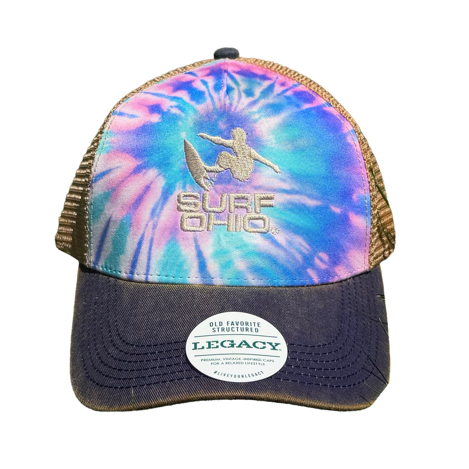 Surf Ohio® Pink Tide Limited Edition 5-Panel Trucker Hat
