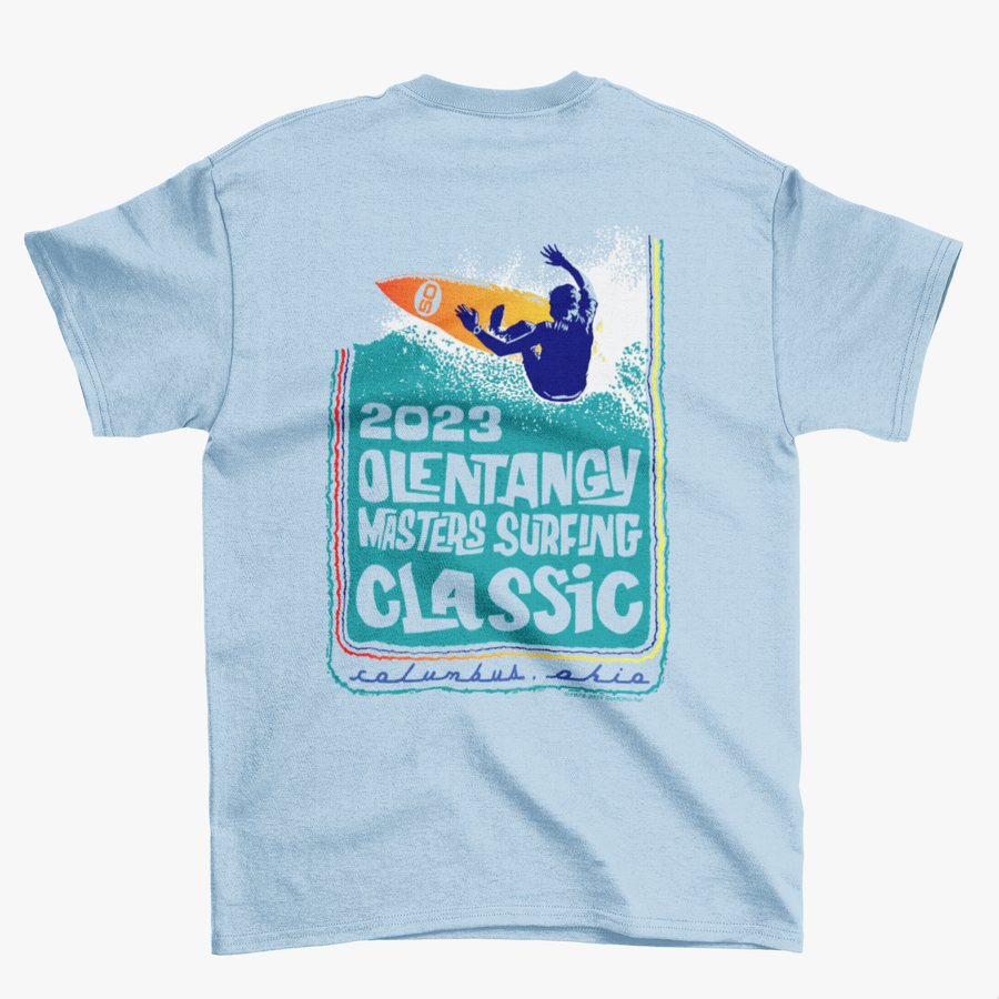 Surf Ohio® 45th Anniversary T-Shirt - Olentangy | Columbus, Ohio | 100% Cotton