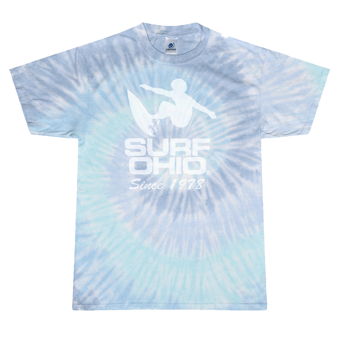 Surf Ohio® Lagoon Tye-Dye Tee