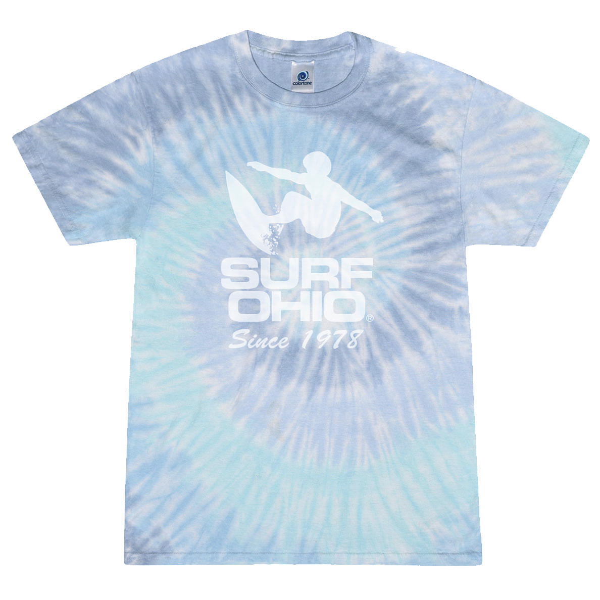 Surf Ohio® Kids Lagoon Tye-Dye Tee