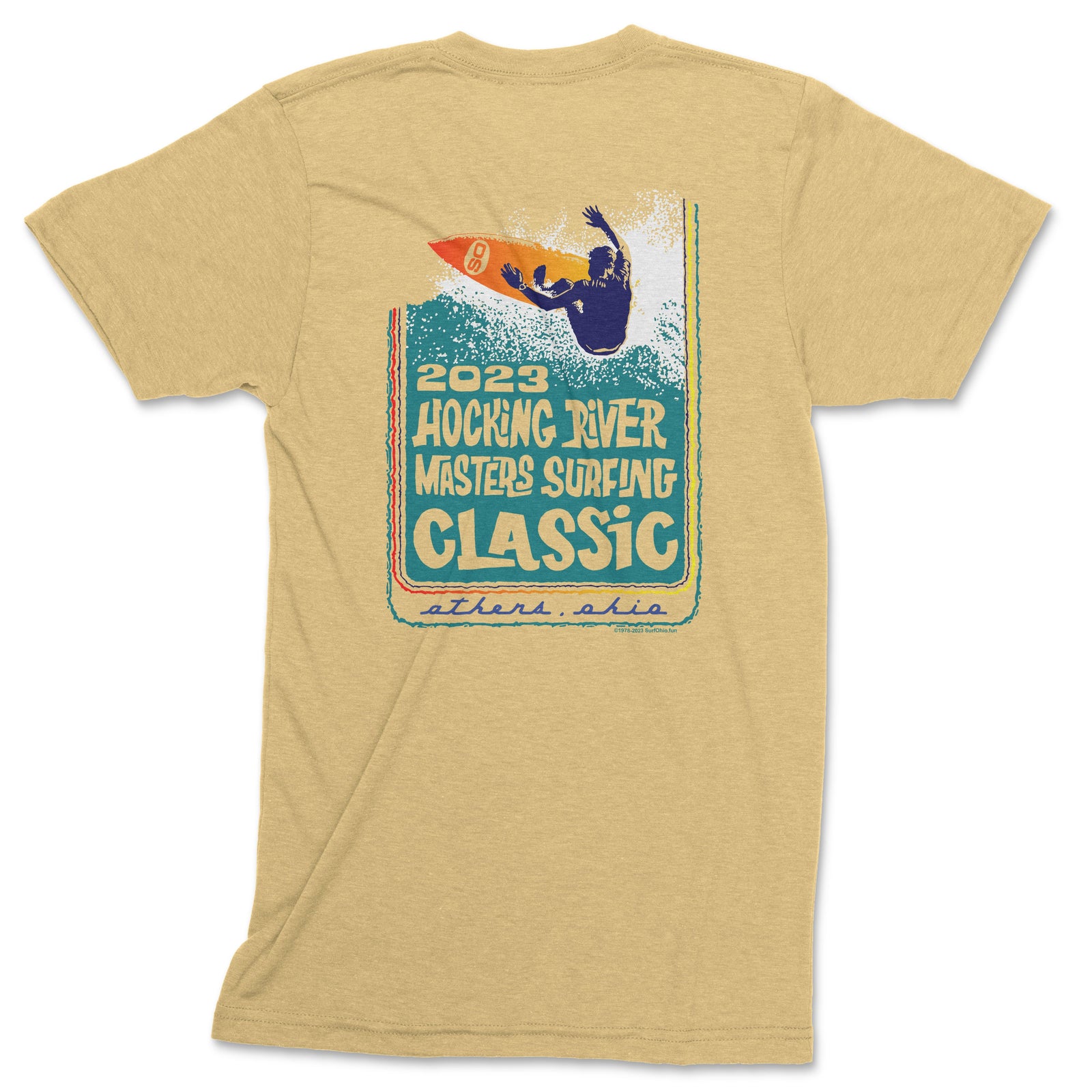 Surf Ohio® 45th Anniversary T-Shirt - Hocking | Athens, Ohio (clearance)