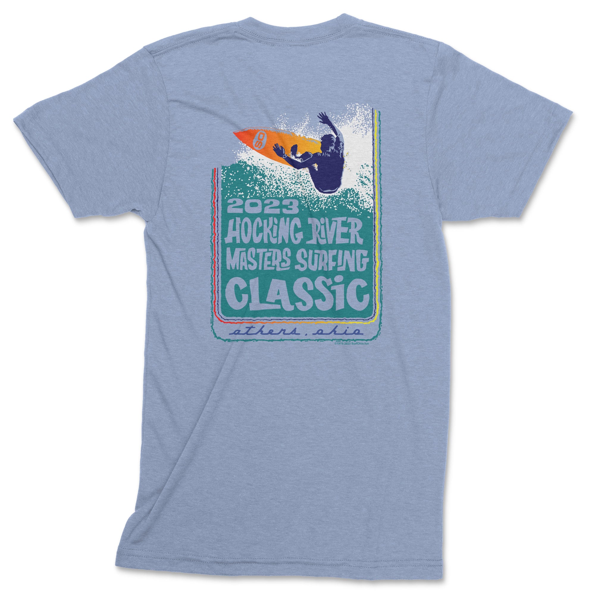 Surf Ohio® 45th Anniversary T-Shirt - Hocking | Athens, Ohio (clearance)