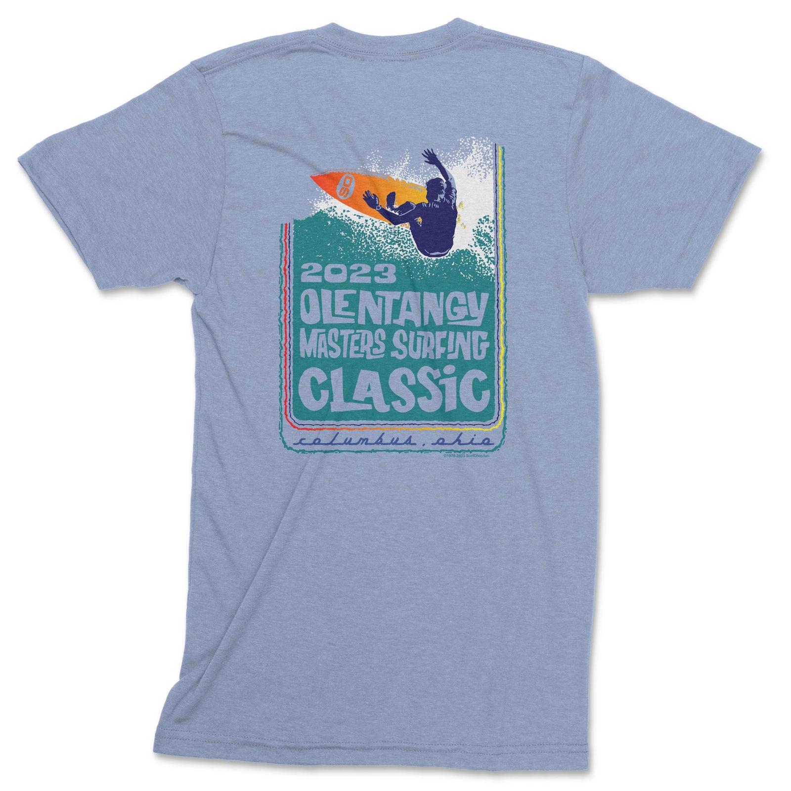 Surf Ohio® 45th Anniversary T-Shirt - Olentangy | Columbus, Ohio (clearance)