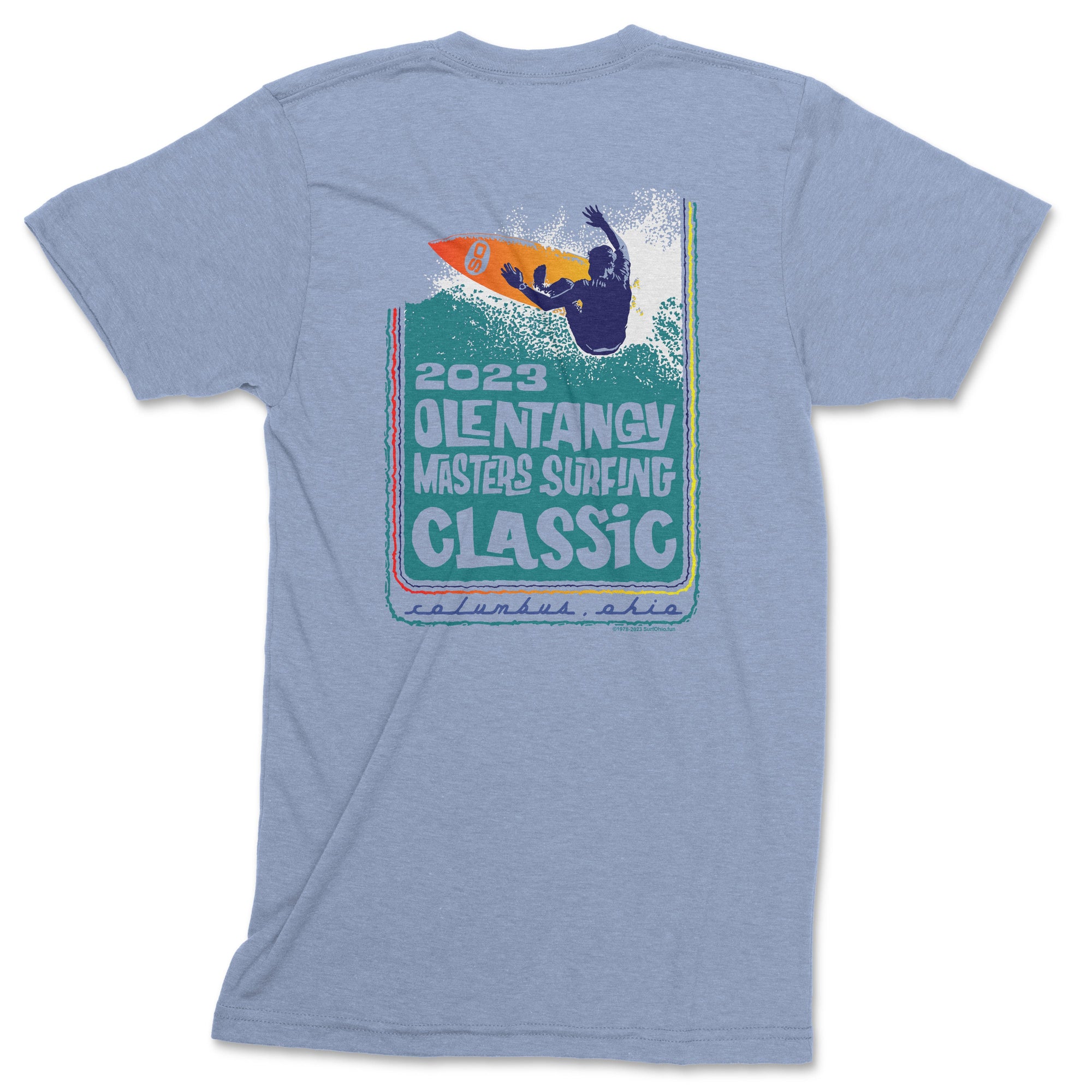 Surf Ohio® 45th Anniversary T-Shirt - Olentangy | Columbus, Ohio (clearance)